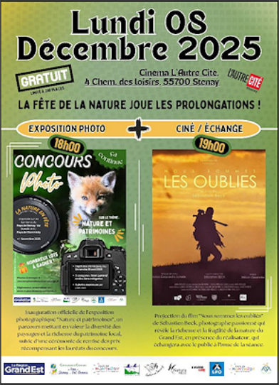 Exposition photo et résultats du concours photo le 8 déc. à l'Autre cité